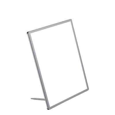 China Aluminum Tempered Glass Light Boxes Windows Display Frame LED Light Box Rectangle /square for sale