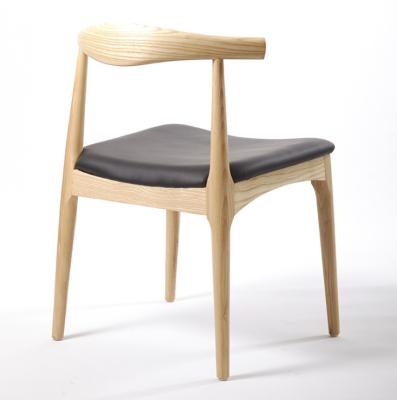 China Wholesale Home Minimalist Nordic Horn Chair Office Factory Restaurant Solid Wood Back Solid Wood Modern Solid Wood Chair for sale