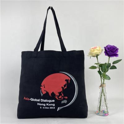 China Custom Handled Tote High Quality Canvas Shopping Bag Cotton Canvas Bag With Custom Printed Logo for sale