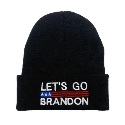 China COMMON beanie wholesale let us go brandon knit hats beanie hat knit beanie let us go brandon hats for sale