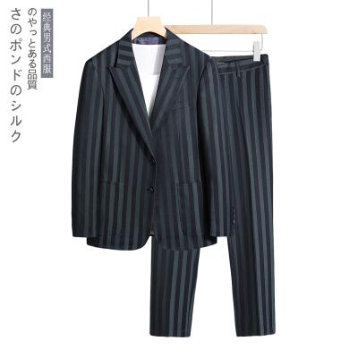 China Wholesale Anti-Wrinkle Suits For Men Suits Slim Fit Set For Men 2 Pieces Formal Suit For Men for sale