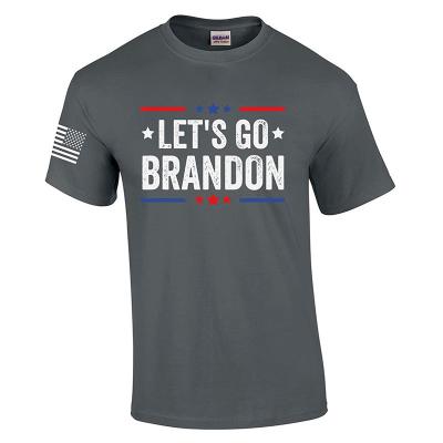 China Wholesale Brandon T-shirts Simple Screen Printing QUICK DRY Let Us Go Custom Brandon Shirts Mens T-shirts for sale