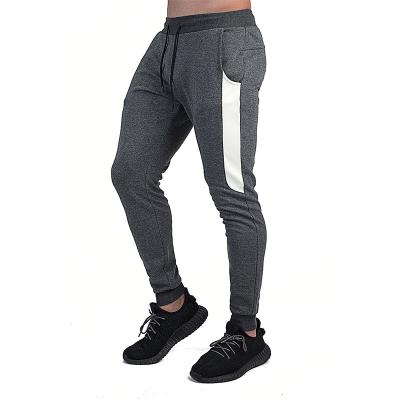 China Nice sport tight fashion sweat wear street casual anti-pilling track tailored skinny gaiters color men's pants for sale