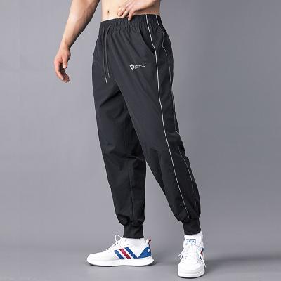 China High Quality QUICK DRY Black Nice Truck Sports Casual Gym Design Plus Size Training Sweat Track Men Loose Pants for sale