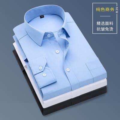 China Anti-pilling Mens Long Sleeve Full Sleeve Dress Shirts Mens Formal Dress Shirts For Men for sale