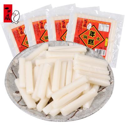 China Wholesale Traditional Food New Year Water Mill Rice Cake 450g 450g Traditional Handmade Hotpot Rice Cake for sale