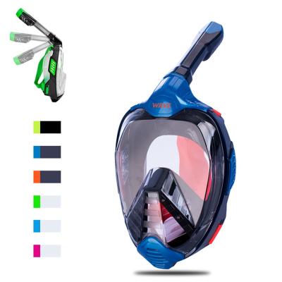 China Kids Design 360 Breathing Intakes Fogging Full Face Free Breathing Diving Mask With 180 Field View M-1502 for sale