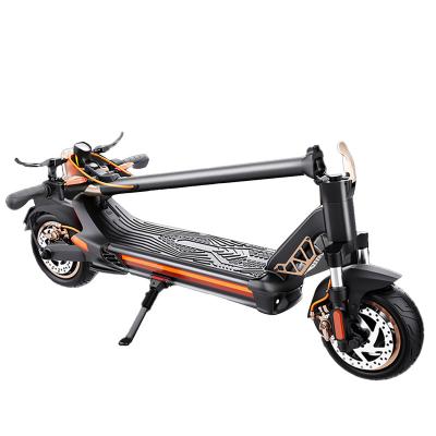 China Unisex 80km 100km 10 9.5 Inch Tire 50km/h Electric Scooter Electrico Doble Motor Skuter for sale