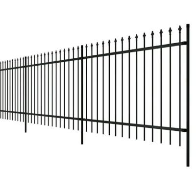 China Easily Assembled Factory Supply High Quality Steel Fence Factory Price Garden Fence Easily Assembled Fence for sale