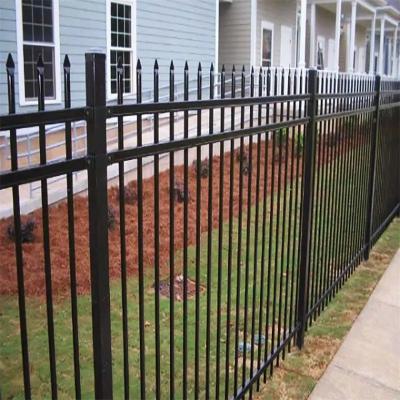 China Easily Assembled China Manufacturer Supply Durable Outdoor Metal Fence Easily Assembled Steel Fence for sale