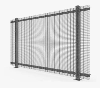 China High Quality Easily Assembled Galvanized Anti Climb Barrier Wire Mesh Fence Heavy Duty High Security Fence 358 for sale