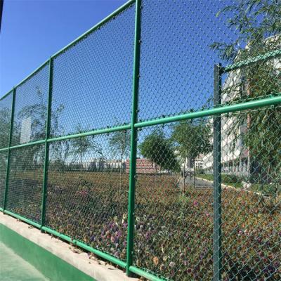 China Hot Selling Easily Assembled Products Chain Link Playground Sports Field Fence Fence Basketball Court Net Barrier for sale