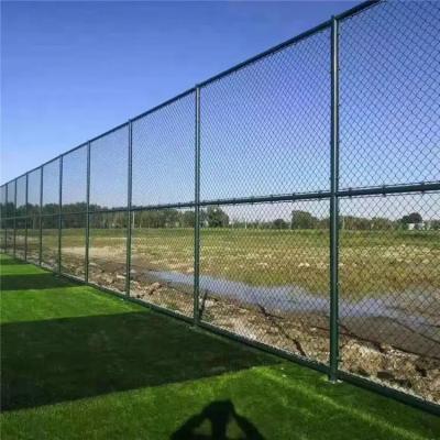 China Factory Wholesale Price Easily Assembled Durable Galvanized PVC Coated Farm Fence Chain Link Fence for sale