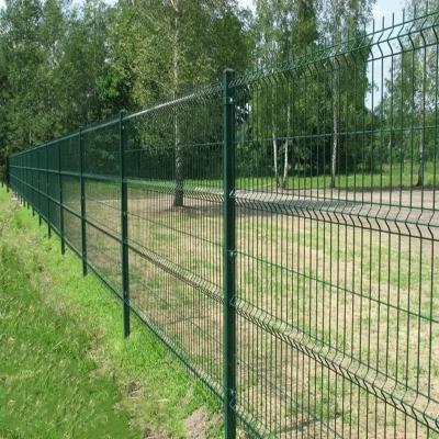 China Easily Assembled Professional Customized Welded Wire Galvanized Winding Mesh Fence Triangle Mesh Fence for sale