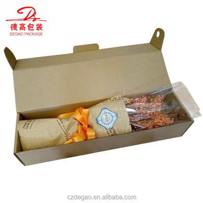 China Recyclable flower box packaging and corrugated paper carton box by wholesale can be printed with customized logo. for sale