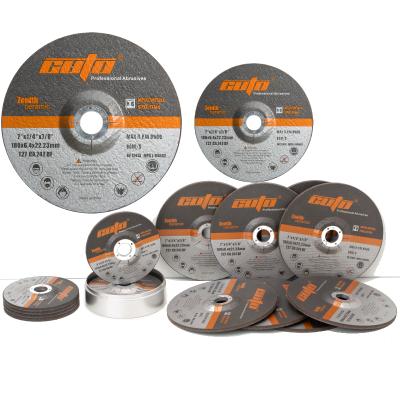 China Metal/INOX Zenith Polishing Abrasive Disc Cutting And Grinding Wheel 4-15 Inch for sale