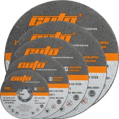 China Metal / INOX Professional Precision Abrasive Tools Cutting Discs for sale