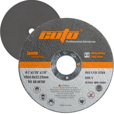 China Metal/INOX Ceramic Cutting Abra Cutting Disc Cubitron II Mega Level for sale