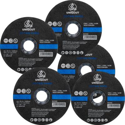 China Metal/INOX cutting discs suitable for stainless steel and metal for sale