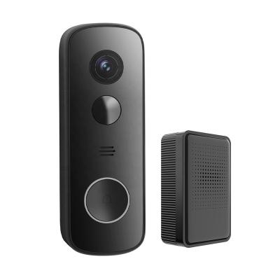 China NIGHT VISION 100% Wire Free Doorbell With Battery Safe Smart Doorbell Camera for sale