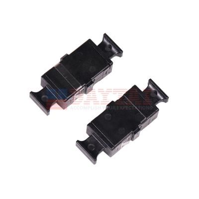 China FTTX MPO/MTP Black Fiber Adapter MPO 16 Connectors for sale