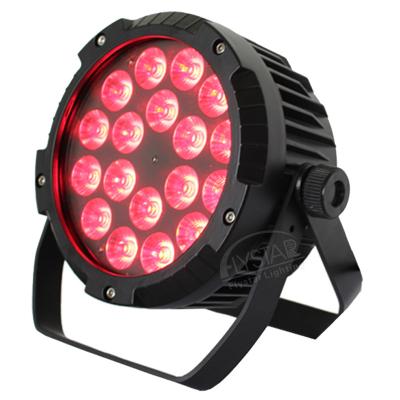 China Hotel High Quality Led Stage Lighting 18pcs 15w 5in1 Led Par Flat Box Lights DJ Club Concert for sale