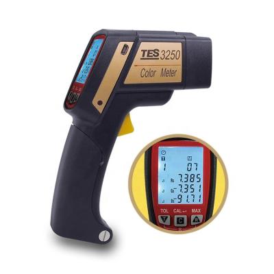 China Tes-3250 Portable Color Meter Color Analyzer Color Difference Meter With LCD Display 175(L)*135(W)*50(H)mm for sale