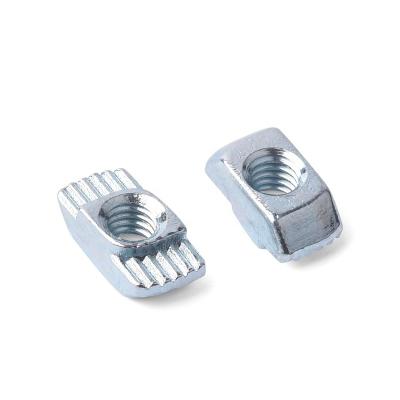 China Heavy Industry Hammer Head T Nut 6 Slot M4 M5 For Aluminum Profile 2020 Accessory for sale