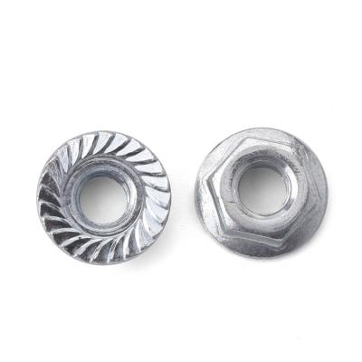 China Automotive Industry Customized Metric Hex Hex Flange Nut M4 M5 M6 M8 M10 M12 for sale