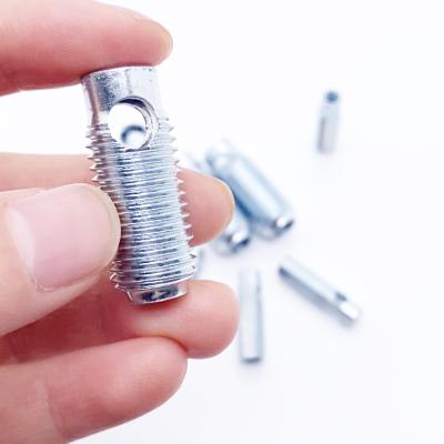 China Cavity Aluminum Inner Screw Inner Connector pfofile Threaded Bush Quick Connector For Aluminum Profile for sale