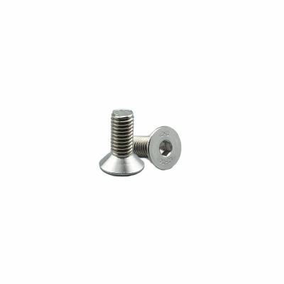 China Stainless Steel SS304 SS316 CSK Allen Hex Flat Head Socket Bolt DIN 912 for sale