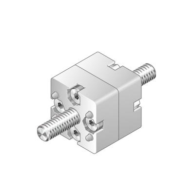 China Aluminum Alloy Aluminum Connector Profile Aluminum Alloy End Connector Joint Profile Plate for sale