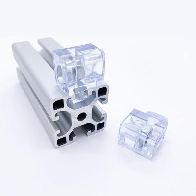 China Fixed plexiglass and other plates fixed plexiglass and other plates panel mount block rotating 90 degrees is tightly fixed on the profile clamping block for sale