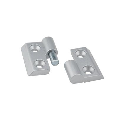 China Zinc Alloy Hardware Zinc Alloy Square Form Detachable Door Hinge for sale