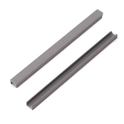 China Eco-friendly Aluminum Joint Profile Accessories Plastic Strip U Shape Cover for sale