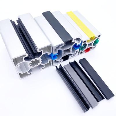 China 4545series aluminum profile slot 10 apply to slot 8 and slot 10 aluminum profile plastic covers cap manufacturers color can be customized cover strip for sale