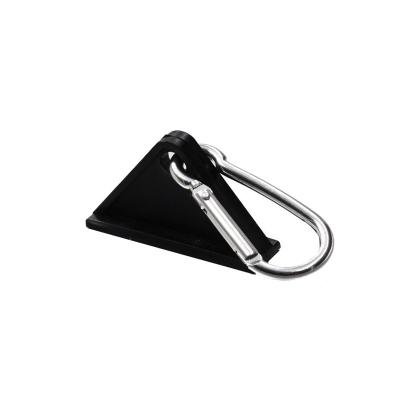 China General Industry Aluminum T Slot Accessories Black Nylon Slide Hook for sale