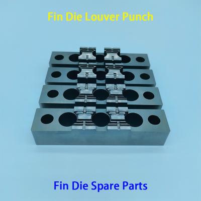 China Air Conditioning Fin Die Spare Parts Φ5 Φ6.35 Φ7 Multi Louver Piece for sale