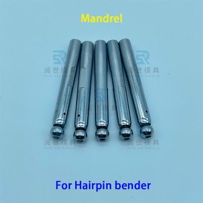 China Mandrill de acero acabado con cromo multipropósito para curvadora de horquilla o curvadora de retorno en venta