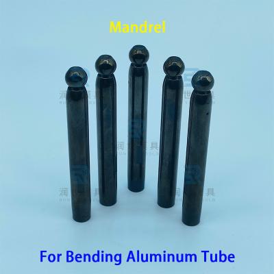 China Titanium Coated Return Bender Spare Parts Mandrel for Φ12mm Aluminum Pipe Bending for sale