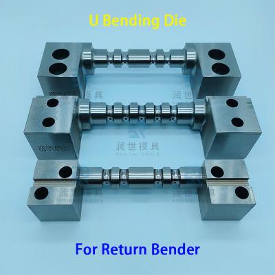 China Copper Aluminum Tube Elbows Bender Die , Tubing Return Bender Die Mirror Polished for sale