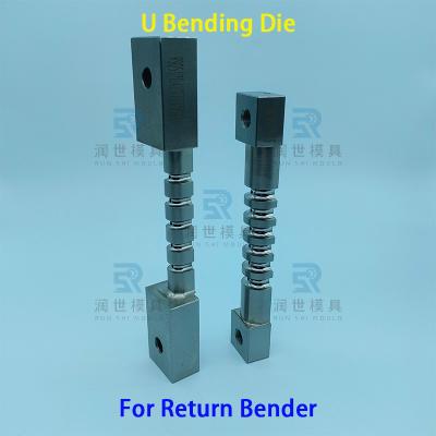 China DC53 Steel 3/8 Inch Tubing Return Bender Die For Copper Aluminum Pipe Elbows for sale