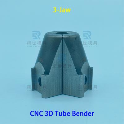 China DC53 CNC 3D Tube Bender Parts Three Jaw Chuck For Refrigeration Tube Processing for sale