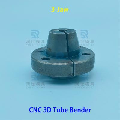 Chine DC53 acier moulé à 3 mâchoires pour la machine de pliage et de perforation de tubes à vendre