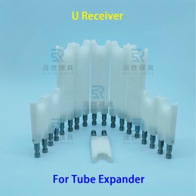 China Customized White Plastic U Receiver For Tube Expander Use In Heat Exchangers for sale