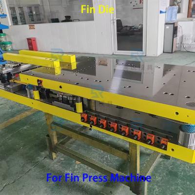 China Multi Function Aluminum Foils Processing Fin Line for Fin Press Making for sale