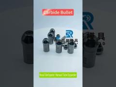 high-hardness carbide expanding bullet for portable manual tube expander