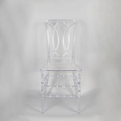 China Wholesale Price Elegant Wedding Event Contemporary Party Hotel Stacking Clear Plastic Acrylic Chiavari Chairs For Wedding for sale