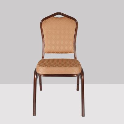 China Newest Design Modern Popular Luxury Dining Chair Metal Frame Hotel Conference Banquet Chair for sale