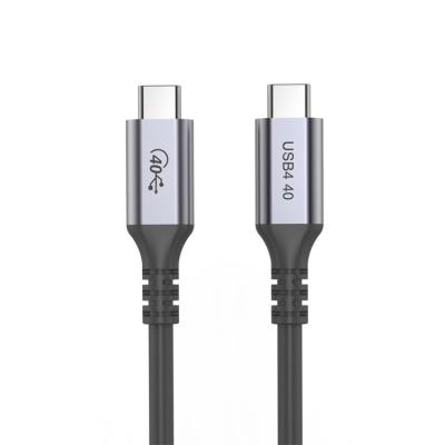 China MP3/MP4 Player 100W 40Gbps Nylon Braided Type USB4.0 PD 5A Coaxial Cable USB C to USB C 5K@60Hz for sale